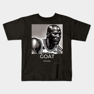 Greatest of All Times Basketball Kids T-Shirt